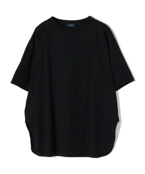 SHIPS（シップス）の「【WEB限定】サイドスリットビッグTEE◇（Tシャツ/カットソー・レディース・ホワイト/ブラック/ベージュ/ブラウン/ライトブルー/オリーブ/ダークグレー/ラベンダー/ナチュラル・38/36）」の16枚目の写真