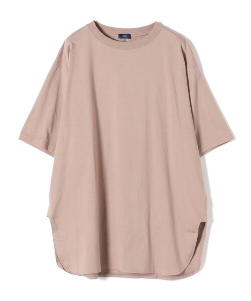 SHIPS（シップス）の「【WEB限定】サイドスリットビッグTEE◇（Tシャツ/カットソー・レディース・ホワイト/ブラック/ベージュ/ブラウン/ライトブルー/オリーブ/ダークグレー/ラベンダー/ナチュラル・38/36）」の18枚目の写真
