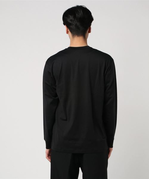 handvaerk（ハンドバーク）の「handvaerk / ハンドバーグ　ロングスリーブTEE（Tシャツ/カットソー・メンズ・ホワイト/スカイブルー/ブラック/ナチュラル・M/L）」の5枚目の写真