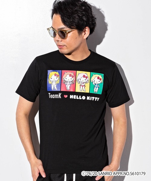 SHIFFON(シフォン)の「CYBERJAPAN DANCERS(サイバージャパンダンサーズ) KANAEデザイン【HELLO KITTY】Tシャツ(Tシャツ/カットソー・レディース・ホワイト/ブラック・M/L/XL)」の11枚目の写真