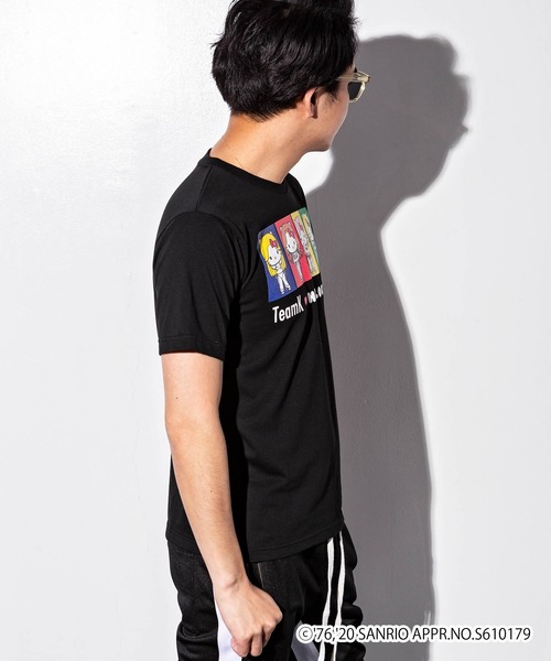 SHIFFON(シフォン)の「CYBERJAPAN DANCERS(サイバージャパンダンサーズ) KANAEデザイン【HELLO KITTY】Tシャツ(Tシャツ/カットソー・レディース・ホワイト/ブラック・M/L/XL)」の5枚目の写真