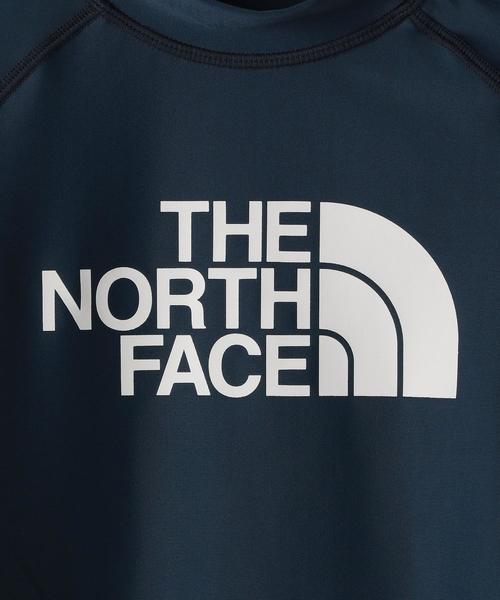 THE NORTH FACE（ザノースフェイス）の「〔WEB限定〕THE NORTH FACE（ザノースフェイス）Sunshadeプルオーバー（ラッシュガード・キッズ・ホワイト/ネイビー・130cm/150cm/140cm）」の4枚目の写真