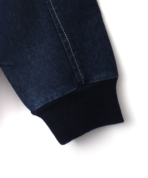 MAKE YOUR DAY（メイクユアデイ）の「デニム/チノ バンドカラーシャツ■80～140cm（シャツ/ブラウス・キッズ・ベージュ/ネイビー/カーキ・90/100/110/120/80/130/140）」の14枚目の写真