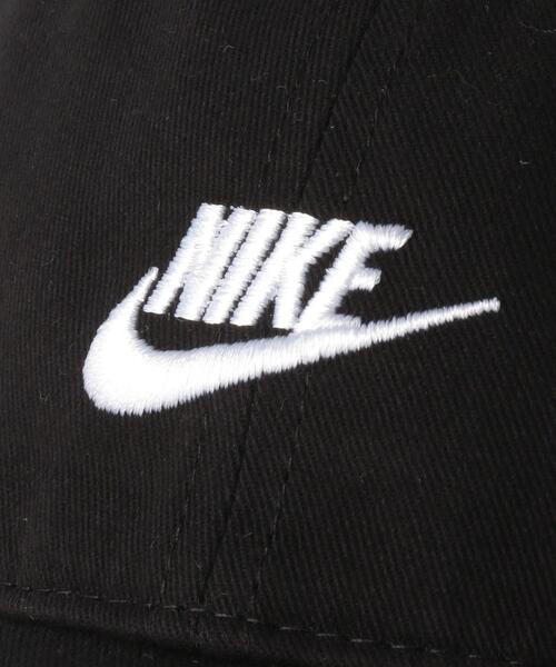 NIKE（ナイキ）の「NIKE（ナイキ）FUTURA CURVE CAP（キャップ・キッズ・ブラック/コバルトブルー・FREE）」の5枚目の写真