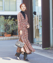 Rouge Vif La Cle ルージュ ヴィフ ラクレのワンピース ドレス 花柄 ボタニカル柄 通販 Zozotown