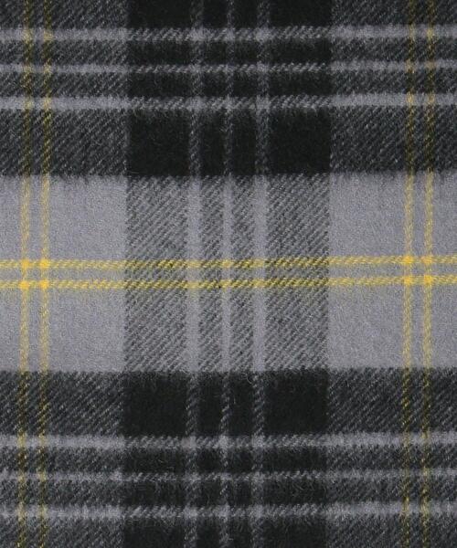 Johnstons of Elgin（ジョンストンズオブエルガン）の「[ ジョンストンズ ] ★ JOHNSTONS カシミヤ チェック マフラー 男女兼用 ユニセックス（マフラー・メンズ・ダークグリーン/レッド/グレー・FREE）」の9枚目の写真