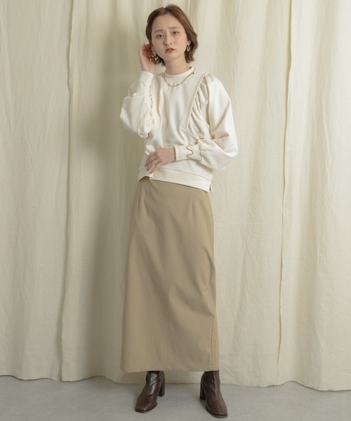 お値下げ☘️美品❣️センソユニコ tbのステッチが楽しいカーキ色暖かスカート☘️ 楽天市場】2WAYコルセットツキタイトスカート／センスオブ