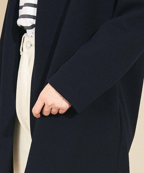 BEAUTY&YOUTH UNITED ARROWS（ビューティーアンドユースユナイテッドアローズ）の「【WEB限定】by∴ ブークレダブルフェイスガウン（カーディガン/ボレロ・レディース・ネイビー/ライトグレー/ライトブルー/ライム・FREE）」の15枚目の写真