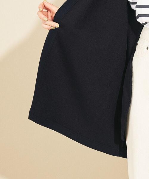 BEAUTY&YOUTH UNITED ARROWS（ビューティーアンドユースユナイテッドアローズ）の「【WEB限定】by∴ ブークレダブルフェイスガウン（カーディガン/ボレロ・レディース・ネイビー/ライトグレー/ライトブルー/ライム・FREE）」の9枚目の写真