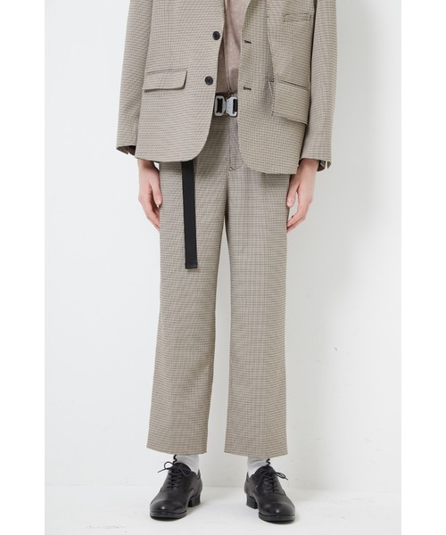 A‘gem 9（エージェムナイン）の「『A'GEM/9』ベルト付きワイドスラックス（スラックス・メンズ・ブラック/A・M/L）」の7枚目の写真