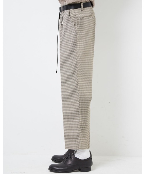 A‘gem 9（エージェムナイン）の「『A'GEM/9』ベルト付きワイドスラックス（スラックス・メンズ・ブラック/A・M/L）」の15枚目の写真