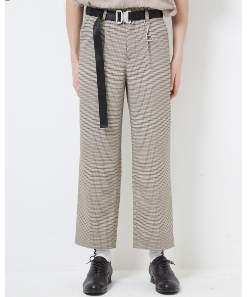 A‘gem 9（エージェムナイン）の「『A'GEM/9』ベルト付きワイドスラックス（スラックス・メンズ・ブラック/A・M/L）」の14枚目の写真