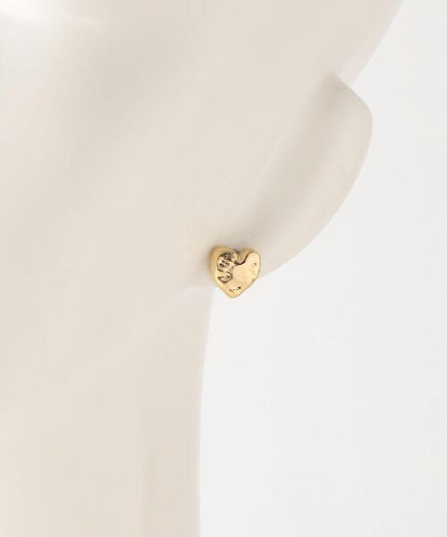 green label relaxing（グリーンレーベルリラクシング）の「SC ハート カボション メタル ピアス（ピアス（両耳用）・レディース・ゴールド/シルバー・FREE）」の6枚目の写真