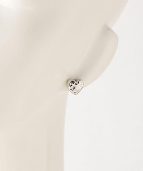 green label relaxing（グリーンレーベルリラクシング）の「SC ハート カボション メタル ピアス（ピアス（両耳用）・レディース・ゴールド/シルバー・FREE）」の7枚目の写真