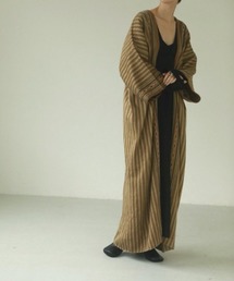 TODAYFUL（トゥデイフル）の「ストライプジャガードガウン（その他  