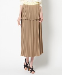 ライチ | aurea/プリーツティアードスカート(スカート)