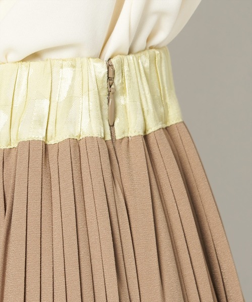 ライチ（ライチ）の「aurea/プリーツティアードスカート（スカート・レディース・キャメル/ブラック・FREE）」の7枚目の写真