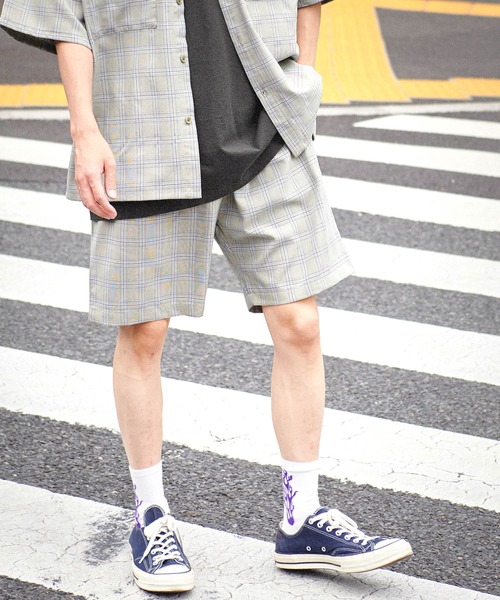 Mark Gonzales/マークゴンザレス MONO-MART別注ロゴ刺繍 シェフ