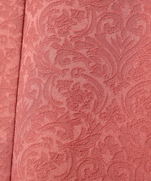 natural couture（ナチュラルクチュール）の「アンティークジャガード大人フレアスカート（スカート・レディース・オレンジ/ライトベージュ/サックスブルー・FREE）」の5枚目の写真