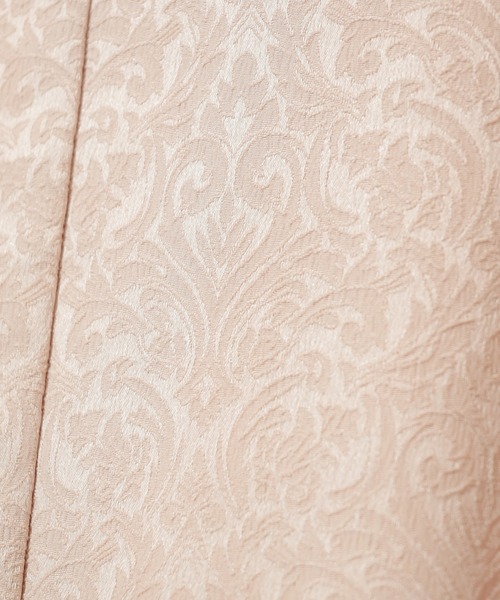 natural couture（ナチュラルクチュール）の「アンティークジャガード大人フレアスカート（スカート・レディース・オレンジ/ライトベージュ/サックスブルー・FREE）」の4枚目の写真