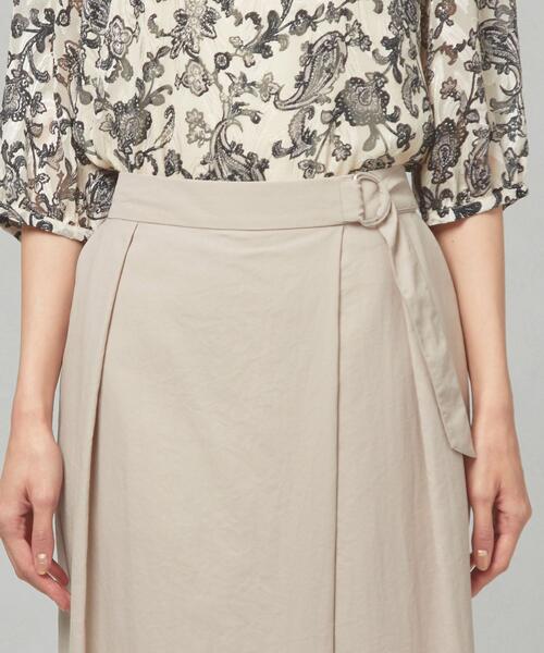 closet story（クローゼットストーリー）の「＜closet story＞□CSC サイドベルト スカーチョ -手洗い可能-（その他パンツ・レディース・ライトグレー/ダークグリーン・FREE）」の3枚目の写真