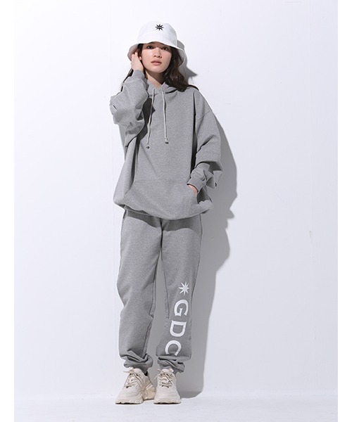 GDC(ジーディーシー)の「LOGO SWEAT PANTS(スウェットパンツ・メンズ・ホワイト/ブラック/グレー・FREE)」の11枚目の写真