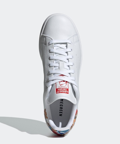 adidas（アディダス）の「スタンスミス [STAN SMITH] アディダスオリジナルス（スニーカー・レディース・ホワイト系その他・25.5cm/22.5cm/26.5cm/25.0cm/24.5cm/22.0cm/23.0cm/23.5cm/24.0cm/26.0cm）」の9枚目の写真