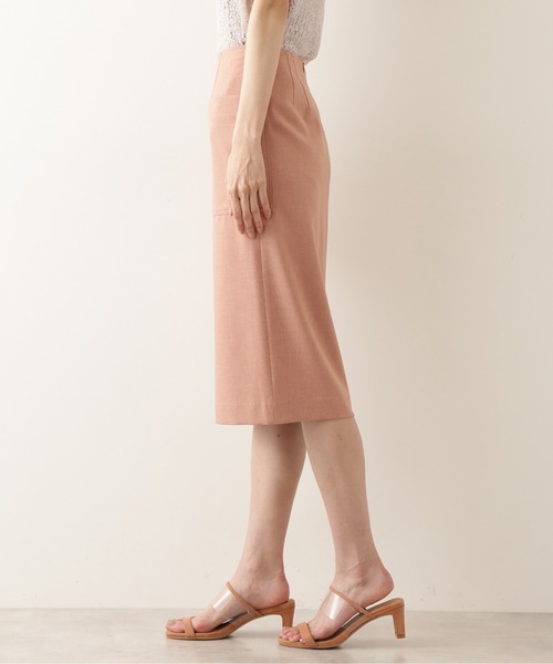 NATURAL BEAUTY BASIC（ナチュラルビューティーベーシック）の「ポケットディテールストレートスカート（スカート・レディース・ベージュ/ピンク/ネイビー・LARGE/MEDIUM/SMALL/X-SMALL）」の19枚目の写真