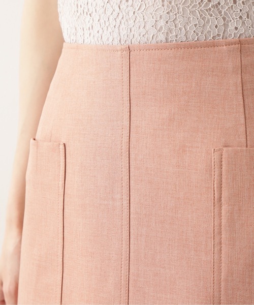 NATURAL BEAUTY BASIC（ナチュラルビューティーベーシック）の「ポケットディテールストレートスカート（スカート・レディース・ベージュ/ピンク/ネイビー・LARGE/MEDIUM/SMALL/X-SMALL）」の20枚目の写真