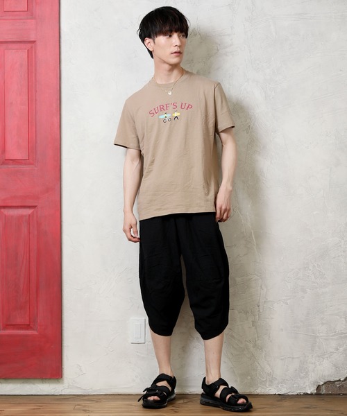 TopIsm（トップイズム）の「【2022】無地コットン 7分丈サルエルパンツ（その他パンツ・メンズ・ベージュ系その他/グリーン系その他/ホワイト系その他/ブラック系その他/カーキ/グレー・L/LL/M）」の8枚目の写真