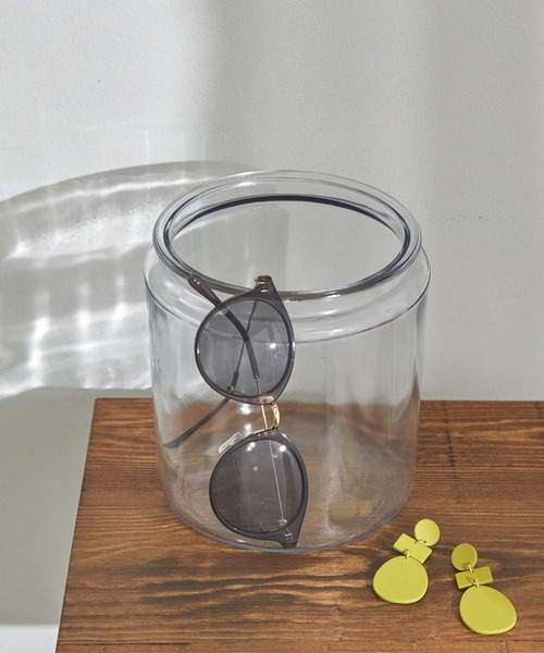 VIS（ビス）の「クリアカラーファッショングラス（サングラス・レディース・ブラック/ベージュ/ピンク/その他・FREE）」の2枚目の写真