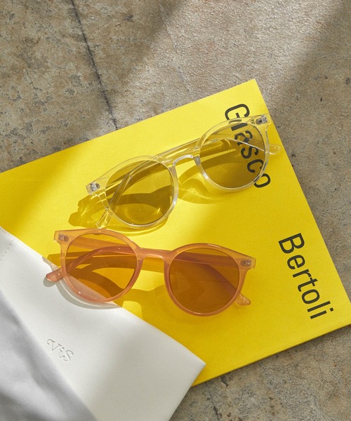 VIS（ビス）の「クリアカラーファッショングラス（サングラス・レディース・ブラック/ベージュ/ピンク/その他・FREE）」の14枚目の写真