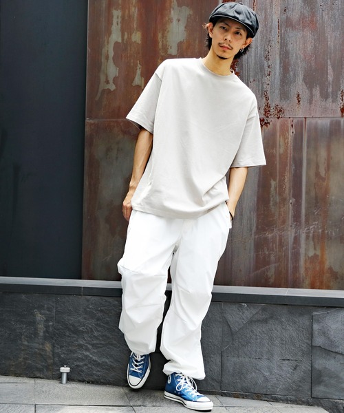 ８(eight)（エイト）の「オーバースノーパンツ（カーゴパンツ・メンズ・ホワイト/ブラック/カーキ/グレイッシュベージュ/グリーン/オレンジ/カーキ系2/ベージュ/ネイビー・MEDIUM/LARGE/SMALL/X-LARGE）」の20枚目の写真