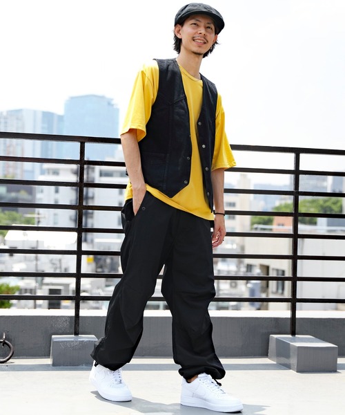 ８(eight)（エイト）の「オーバースノーパンツ（カーゴパンツ・メンズ・ホワイト/ブラック/カーキ/グレイッシュベージュ/グリーン/オレンジ/カーキ系2/ベージュ/ネイビー・MEDIUM/LARGE/SMALL/X-LARGE）」の17枚目の写真