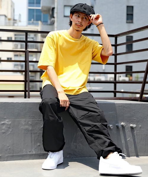 ８(eight)（エイト）の「オーバースノーパンツ（カーゴパンツ・メンズ・ホワイト/ブラック/カーキ/グレイッシュベージュ/グリーン/オレンジ/カーキ系2/ベージュ/ネイビー・MEDIUM/LARGE/SMALL/X-LARGE）」の12枚目の写真