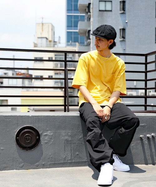 ８(eight)（エイト）の「オーバースノーパンツ（カーゴパンツ・メンズ・ホワイト/ブラック/カーキ/グレイッシュベージュ/グリーン/オレンジ/カーキ系2/ベージュ/ネイビー・MEDIUM/LARGE/SMALL/X-LARGE）」の10枚目の写真