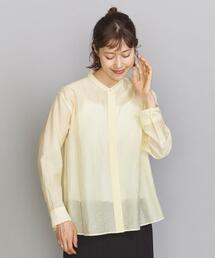 BEAUTY&YOUTH UNITED ARROWS | BY シアーバンドカラーシャツ(シャツ/ブラウス)