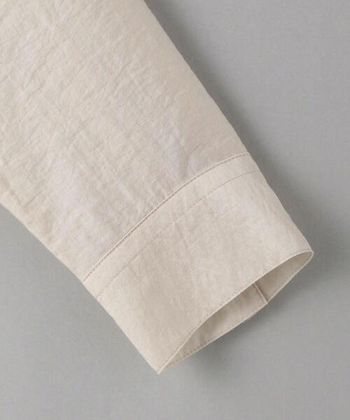 BEAUTY&YOUTH UNITED ARROWS(ビューティーアンドユースユナイテッドアローズ)の「BY シアーバンドカラーシャツ(シャツ/ブラウス・レディース・イエロー/ナチュラル・FREE)」の13枚目の写真