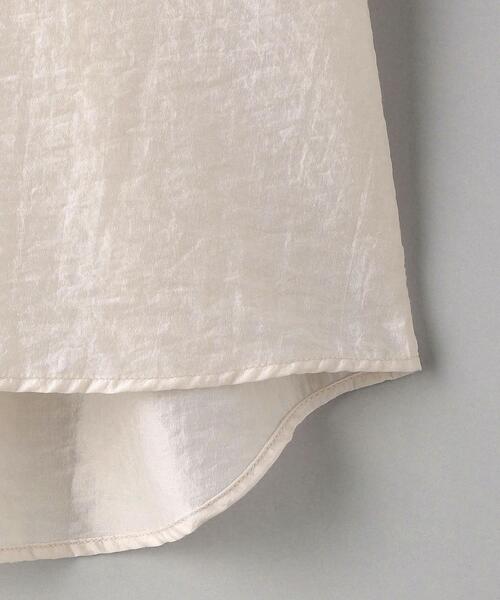 BEAUTY&YOUTH UNITED ARROWS(ビューティーアンドユースユナイテッドアローズ)の「BY シアーバンドカラーシャツ(シャツ/ブラウス・レディース・イエロー/ナチュラル・FREE)」の14枚目の写真