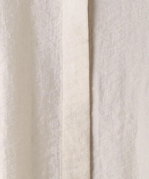 BEAUTY&YOUTH UNITED ARROWS(ビューティーアンドユースユナイテッドアローズ)の「BY シアーバンドカラーシャツ(シャツ/ブラウス・レディース・イエロー/ナチュラル・FREE)」の16枚目の写真