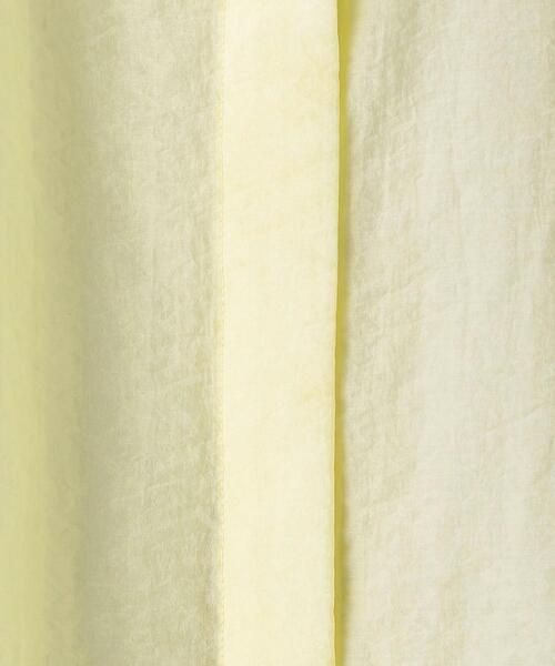 BEAUTY&YOUTH UNITED ARROWS(ビューティーアンドユースユナイテッドアローズ)の「BY シアーバンドカラーシャツ(シャツ/ブラウス・レディース・イエロー/ナチュラル・FREE)」の18枚目の写真