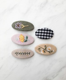 frangipani（フランジュパニ）の「刺繍ナチュラルヘアピンセット（KIDS）（ヘアピン・キッズ）」
