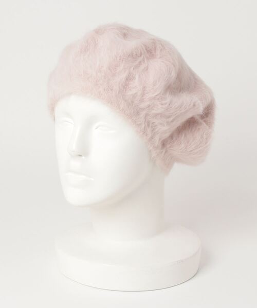 Per sist ence(パーシエンス)の「Per sist ence/パーシエンス アンゴラベレー(ハンチング/ベレー帽・レディース・ホワイト/ブラック/ベージュ/ネイビー/グレー/カーキ/キャメル/ライトブルー/ミント/ワインレッド/ピンク・FREE)」の10枚目の写真