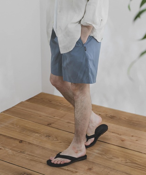 URBAN RESEARCH DOORS（アーバンリサーチドアーズ）の「『WEB限定』Monch　ナイロンイージーショーツ（その他パンツ・メンズ・ブラック/グリーン/オレンジ系その他/ブルー/ベージュ系その他・MEDIUM/X-LARGE/LARGE）」の5枚目の写真