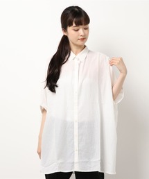 ワイドシャツブラウス