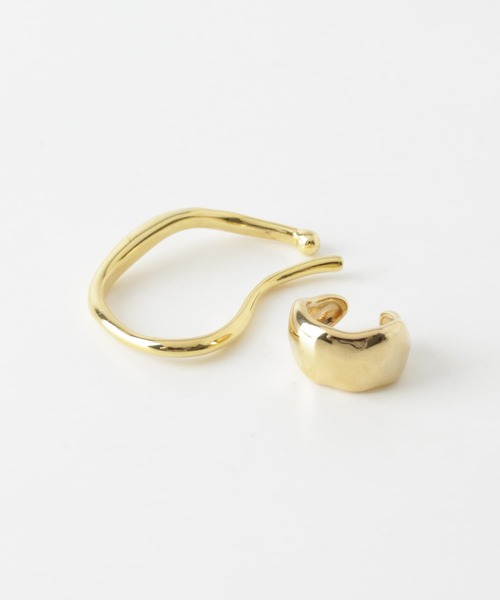 SMELLY（スメリー）の「2セットイヤカフ（イヤーカフ・レディース・ゴールド・-）」の6枚目の写真