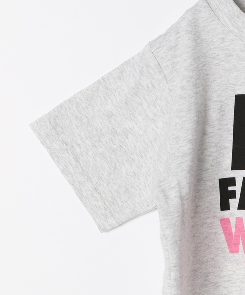 GLOBAL WORK(グローバルワーク)の「【宮城舞さんコラボ】グラフィックT【キッズ】/940460(Tシャツ/カットソー・キッズ・グレー/ブラック/ホワイト・150cm/160cm/100cm/120cm/140cm/110cm/130cm)」の6枚目の写真