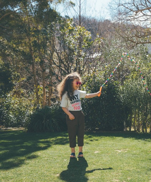 GLOBAL WORK(グローバルワーク)の「【宮城舞さんコラボ】グラフィックT【キッズ】/940460(Tシャツ/カットソー・キッズ・グレー/ブラック/ホワイト・150cm/160cm/100cm/120cm/140cm/110cm/130cm)」の15枚目の写真