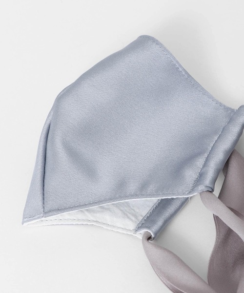 SMELLY(スメリー)の「リボンサテンマスク(その他小物・レディース・ベージュ/グレー・-)」の17枚目の写真