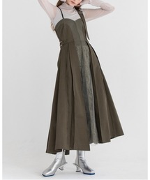 レースコンビネーションジャンパースカート(LACE COMBINATION JUMPERSKIRT)